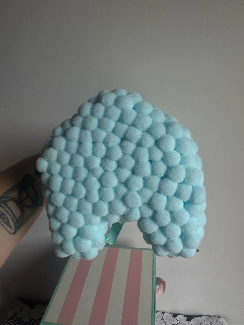 💗5 for $25💗 Motion Design Always & Forever Mint Marshmallow Bear Decor Plush